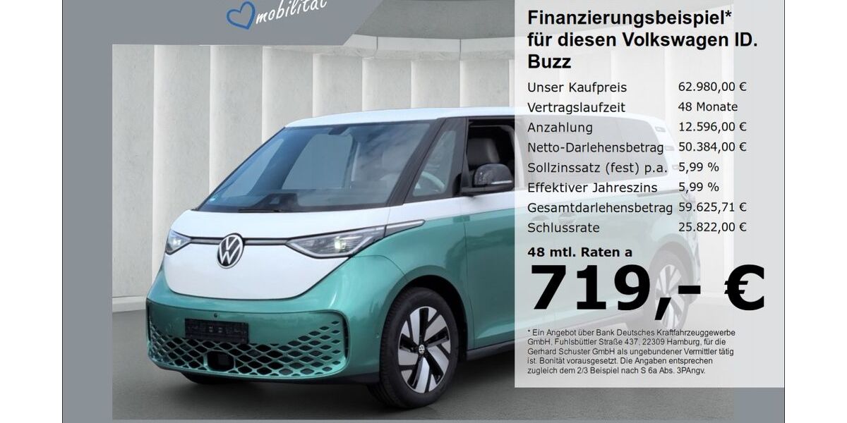 VW ID. Buzz 29.877 km 62.980 &euro; Ruhstorf 94099
