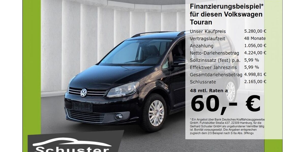 VW Touran 189.624 km 4.980 &euro; Ruhstorf 94099
