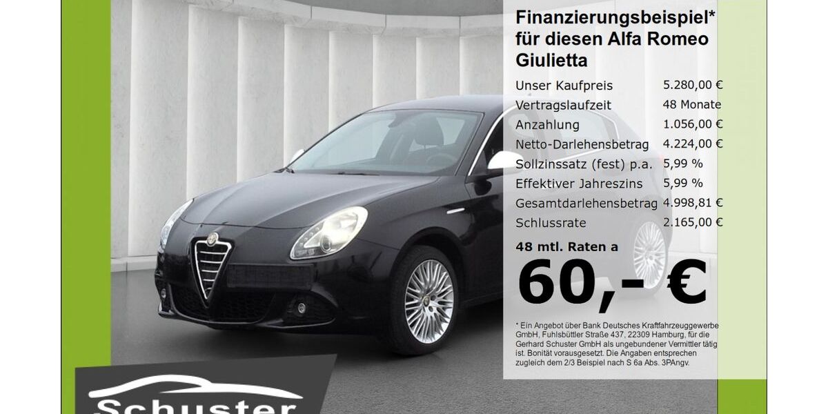 Alfa Romeo Giulietta 98.362 km 5.280 &euro; Ruhstorf 94099
