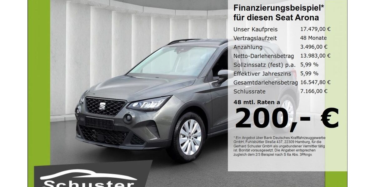Seat Arona 14.037 km 17.479 &euro; Ruhstorf 94099