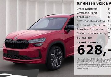 Skoda Kodiaq 1.891 km 54.979 &euro; Ruhstorf 94099
