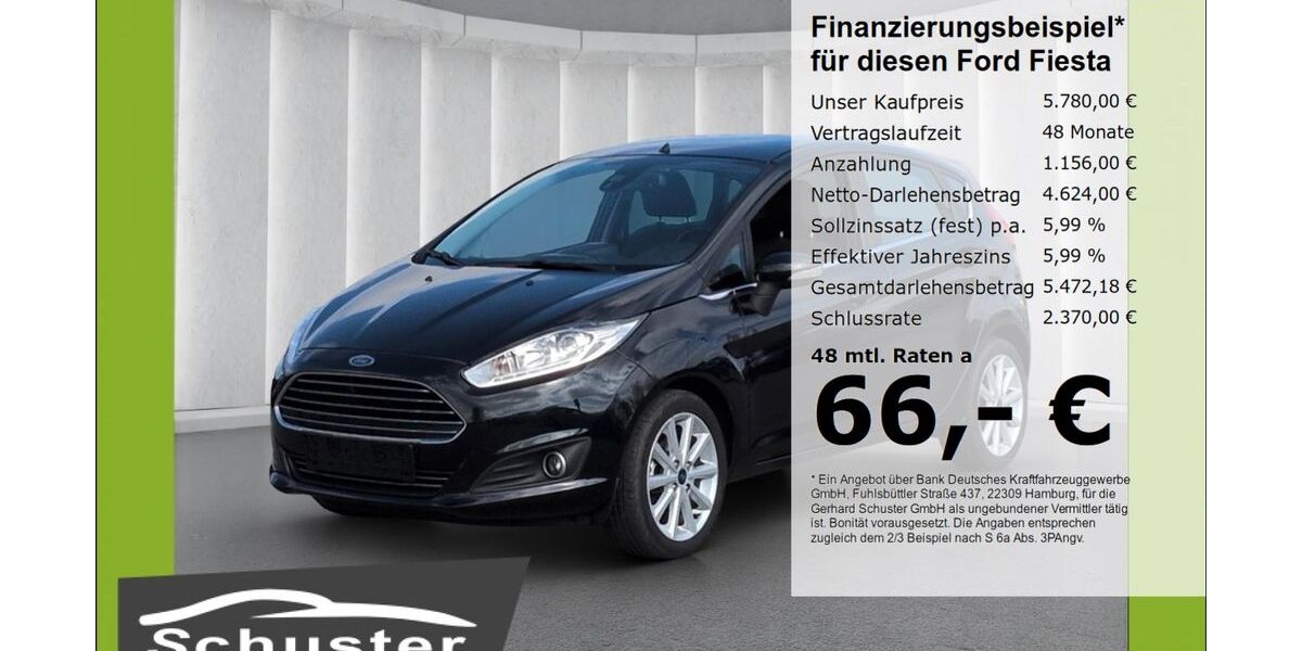 Ford Fiesta 114.760 km 5.780 &euro; Ruhstorf 94099