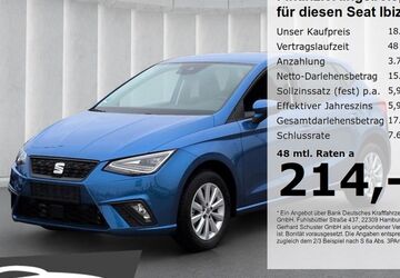 Seat Ibiza 17.548 km 18.480 &euro; Ruhstorf 94099