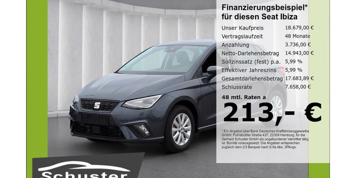 Seat Ibiza 23.026 km 18.679 &euro; Ruhstorf 94099