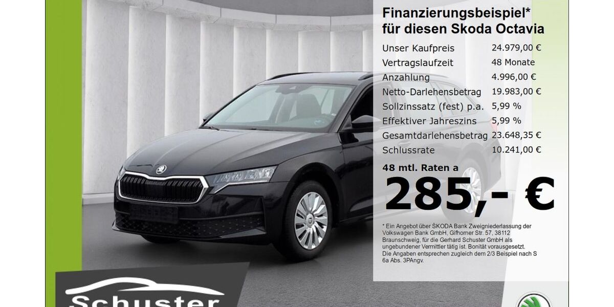 Skoda Octavia 23.383 km 24.979 &euro; Ruhstorf 94099