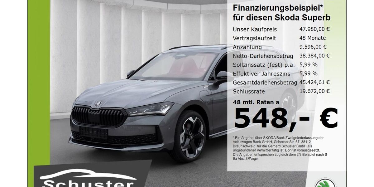 Skoda Superb 1.382 km 47.980 &euro; Ruhstorf 94099