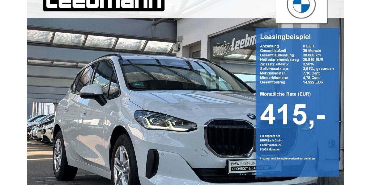 BMW 218 Active Tourer 21.999 km 29.950 &euro; Hauzenberg 94051