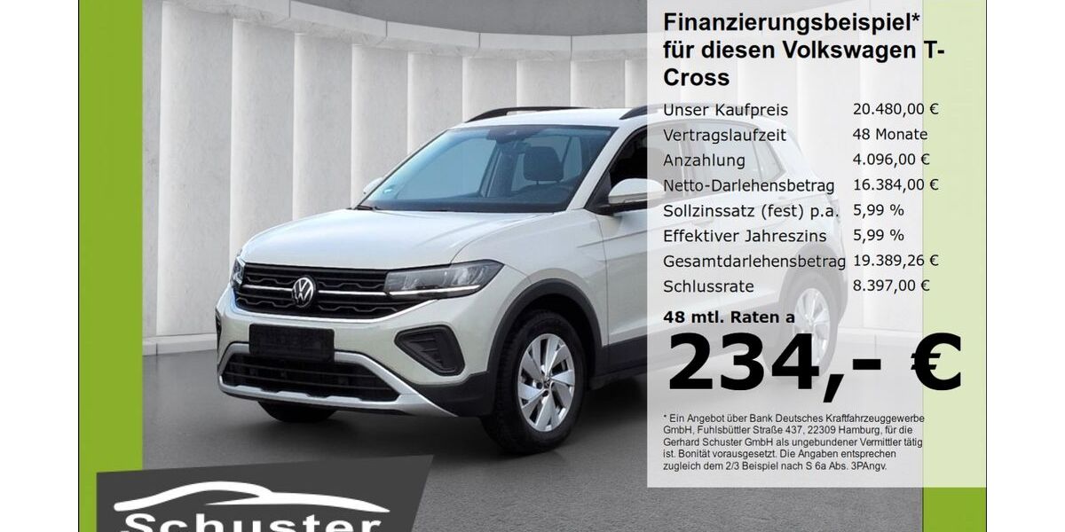 VW T-Cross 15.972 km 19.980 &euro; Ruhstorf 94099