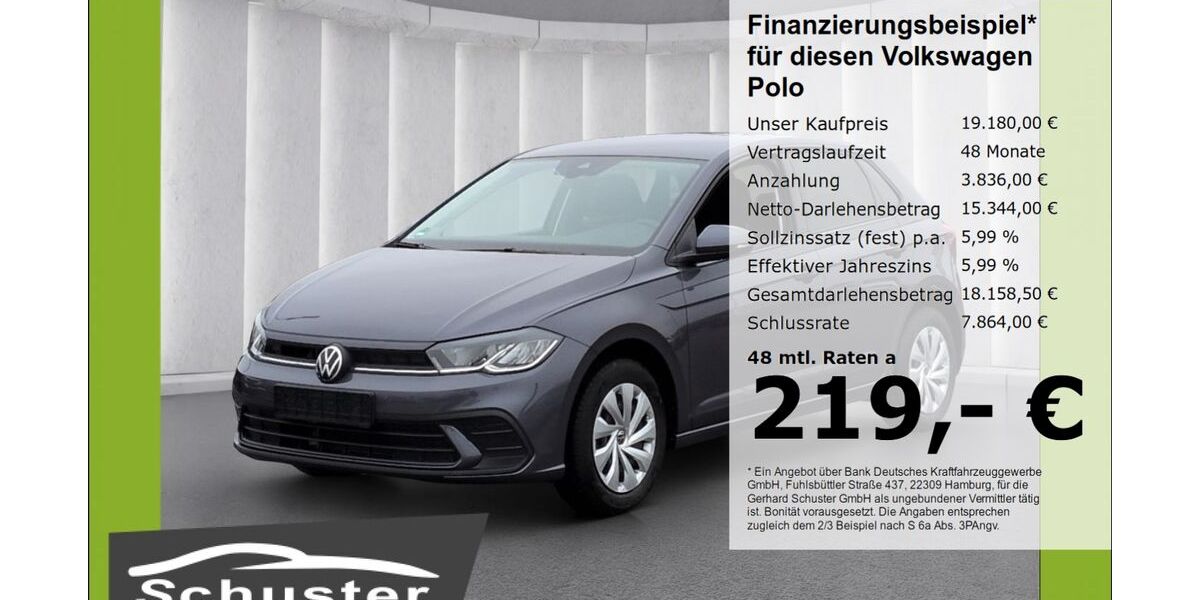 VW Polo 19.796 km 19.179 &euro; Ruhstorf 94099