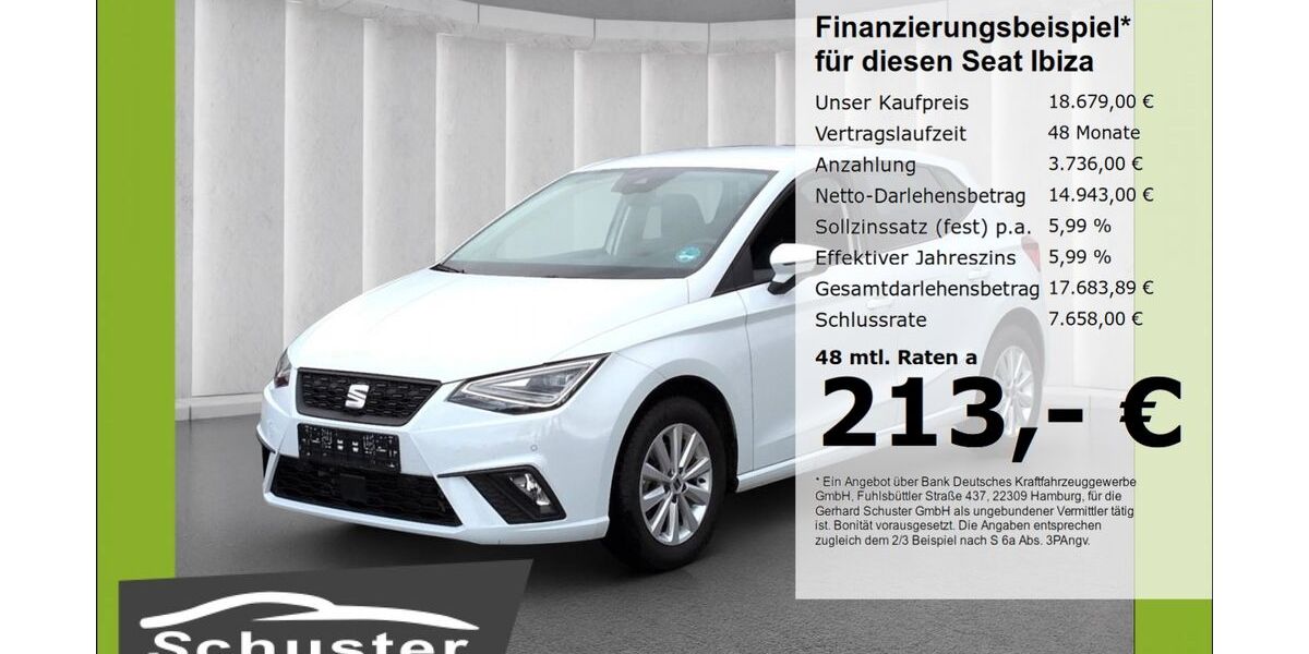 Seat Ibiza 17.194 km 18.279 &euro; Ruhstorf 94099