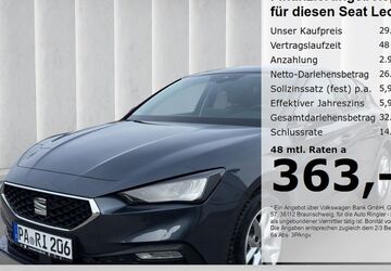 Seat Leon 2.500 km 29.970 &euro; Pocking 94060