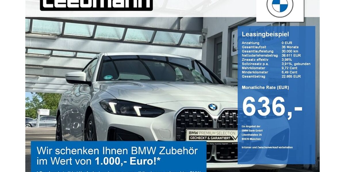 BMW 420 Gran Coupé 6.541 km 45.937 &euro; Passau 94036