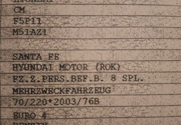 Hyundai SANTA FE 80.000 km 5.999 &euro; Pocking 94060