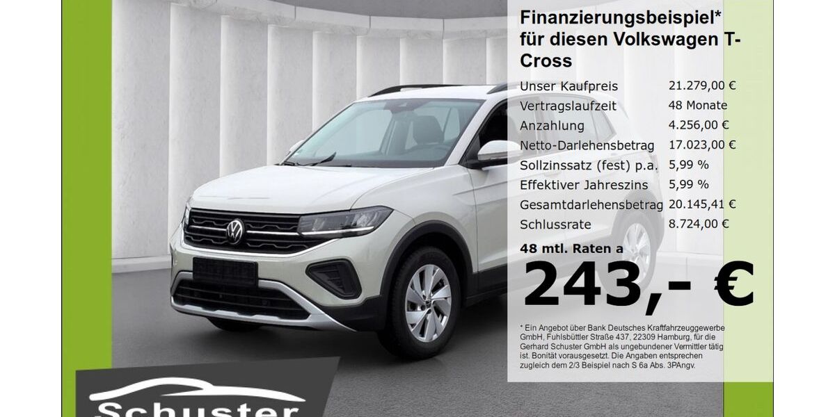 VW T-Cross 5.691 km 20.980 &euro; Ruhstorf 94099