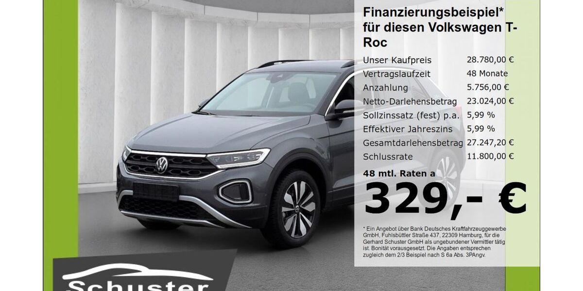 VW T-Roc 25.714 km 28.780 &euro; Ruhstorf 94099