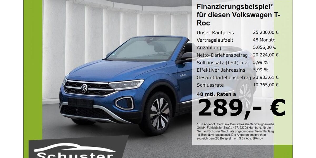 VW T-Roc 24.798 km 25.280 &euro; Ruhstorf 94099