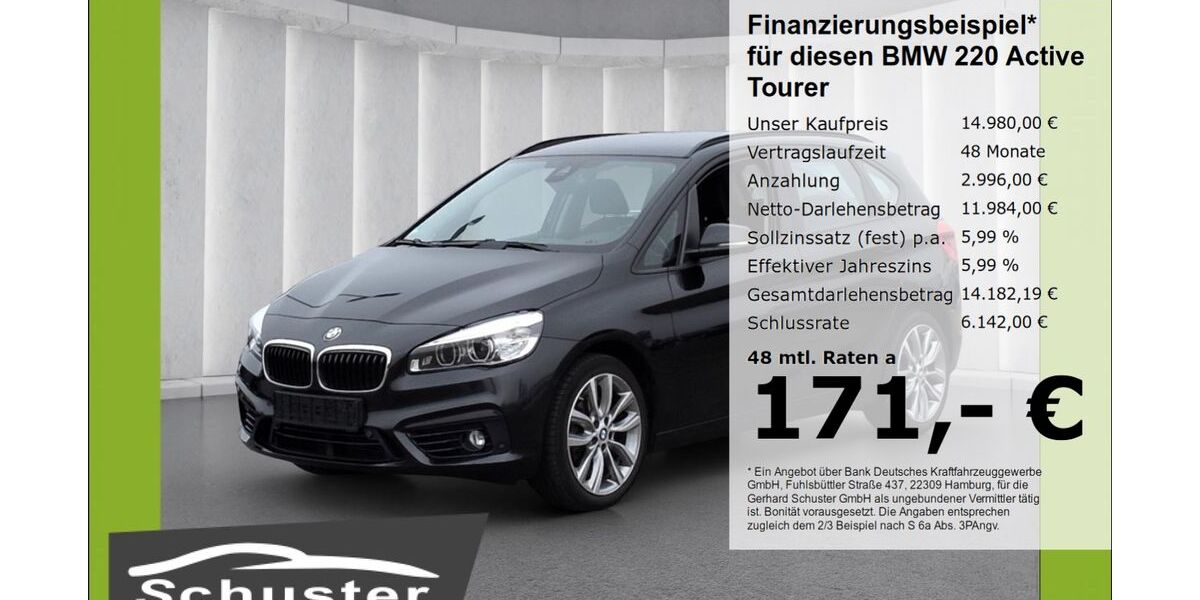 BMW 220 Active Tourer 117.768 km 14.980 &euro; Ruhstorf 94099