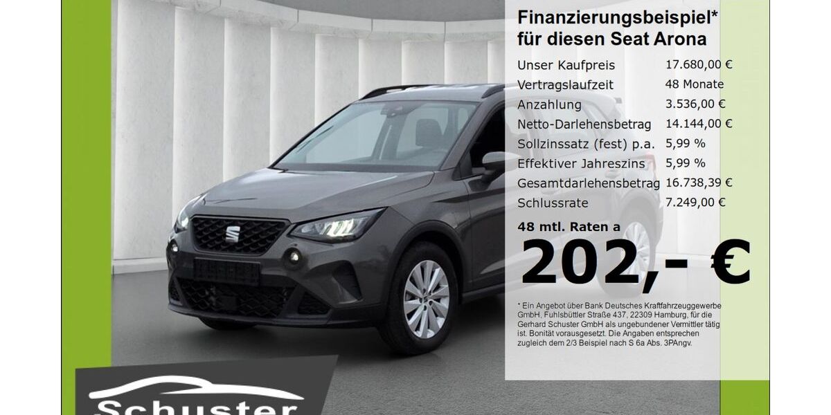 Seat Arona 11.572 km 17.680 &euro; Ruhstorf 94099