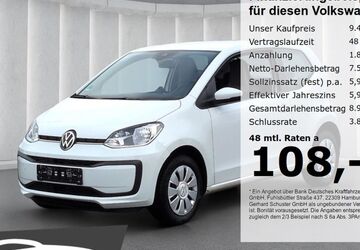 VW up! 79.760 km 9.480 &euro; Ruhstorf 94099