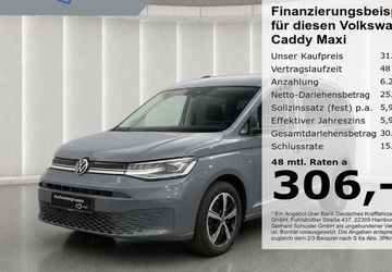 VW Caddy Maxi 11.574 km 31.479 &euro; Ruhstorf 94099