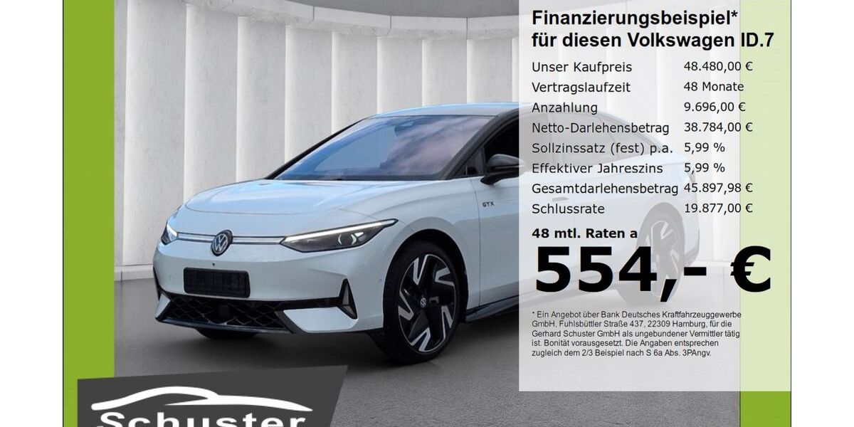VW ID.7 9.318 km 47.980 &euro; Ruhstorf 94099