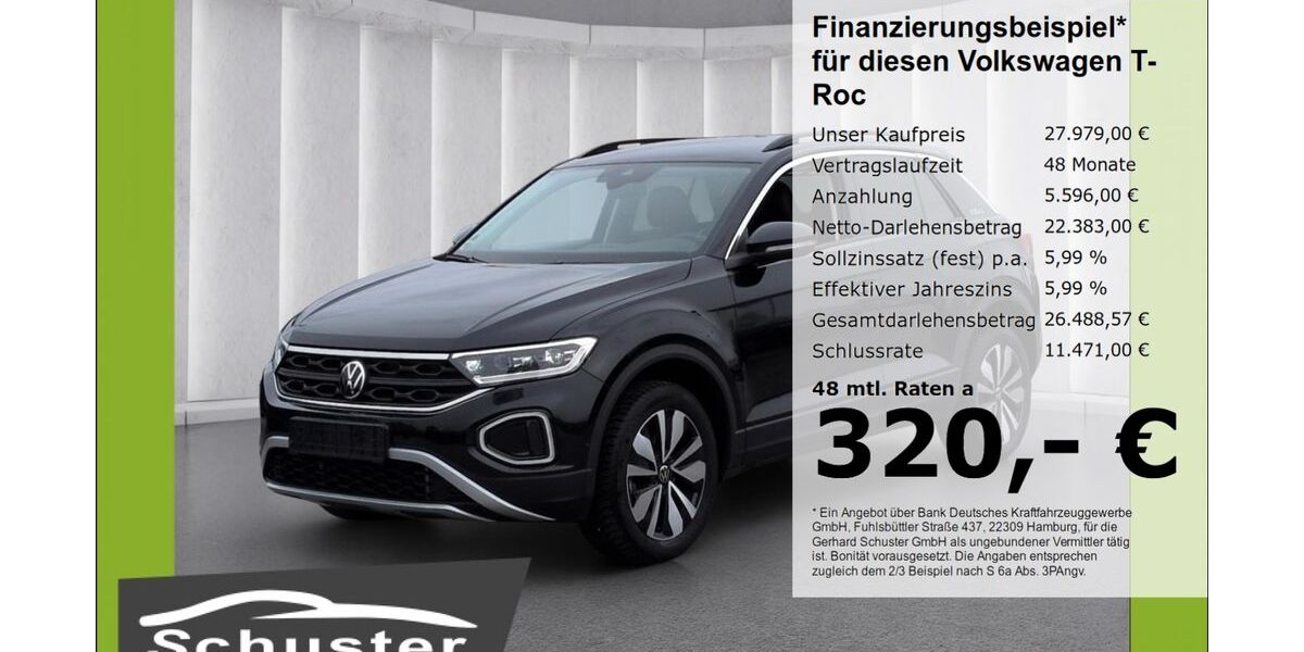 VW T-Roc 26.234 km 27.979 &euro; Ruhstorf 94099