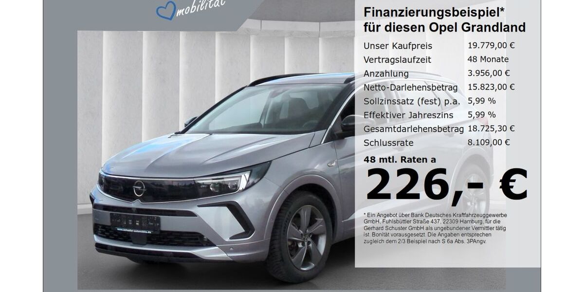 Opel Grandland (X) 65.006 km 19.379 &euro; Ruhstorf 94099