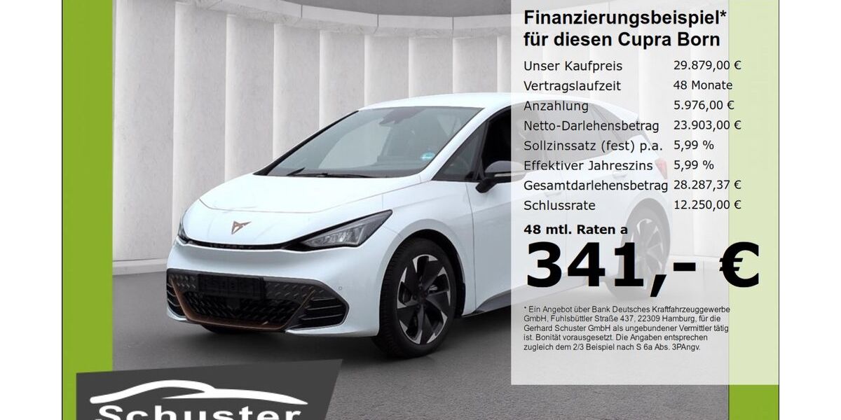 Cupra Born 6.065 km 29.579 &euro; Ruhstorf 94099