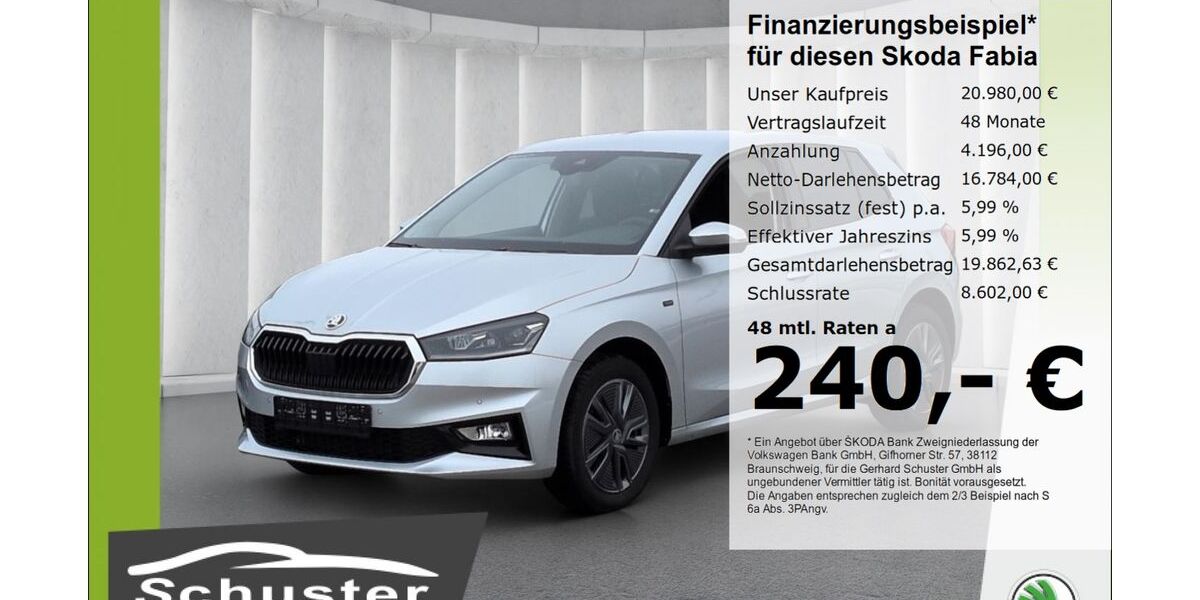 Skoda Fabia 25.754 km 20.980 &euro; Ruhstorf 94099