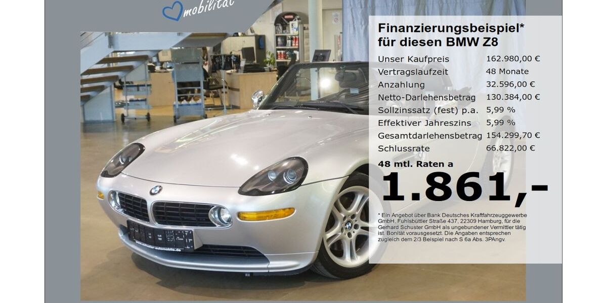 BMW Z8 150.000 km 162.980 &euro; Ruhstorf 94099
