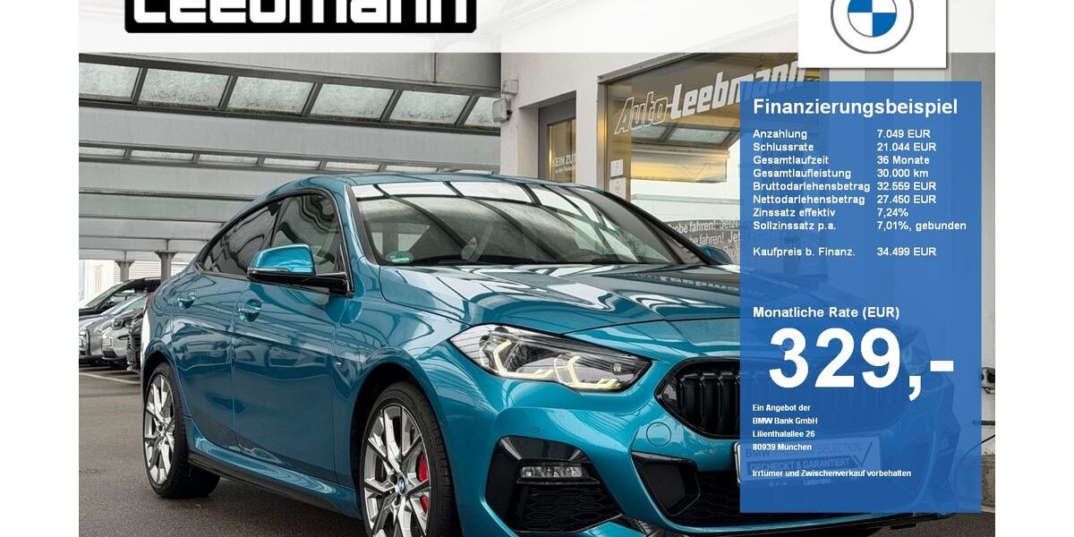 BMW 220 Gran Coupé 11.639 km 33.950 &euro; Passau 94036