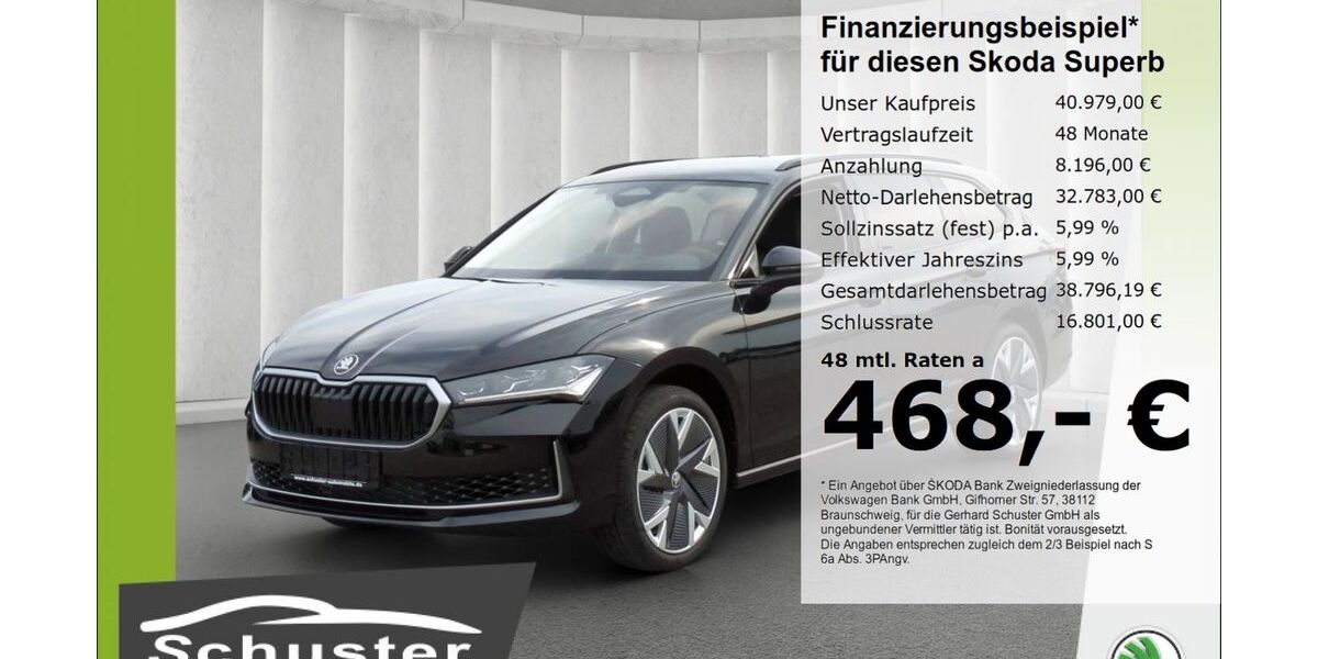 Skoda Superb 15.815 km 40.979 &euro; Ruhstorf 94099