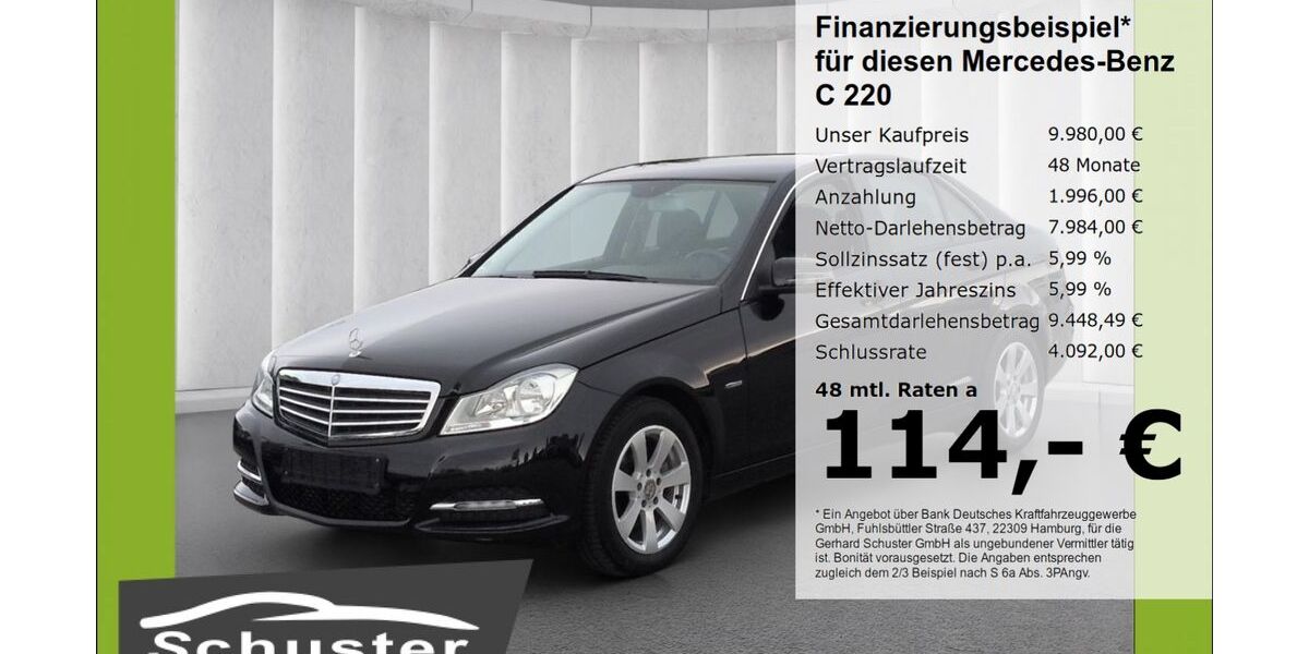Mercedes-Benz C 220 156.492 km 9.980 &euro; Ruhstorf 94099