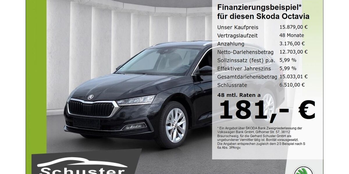Skoda Octavia 157.443 km 15.879 &euro; Ruhstorf 94099