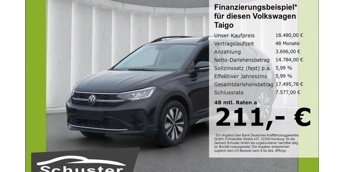 VW Taigo 18.249 km 18.480 &euro; Ruhstorf 94099