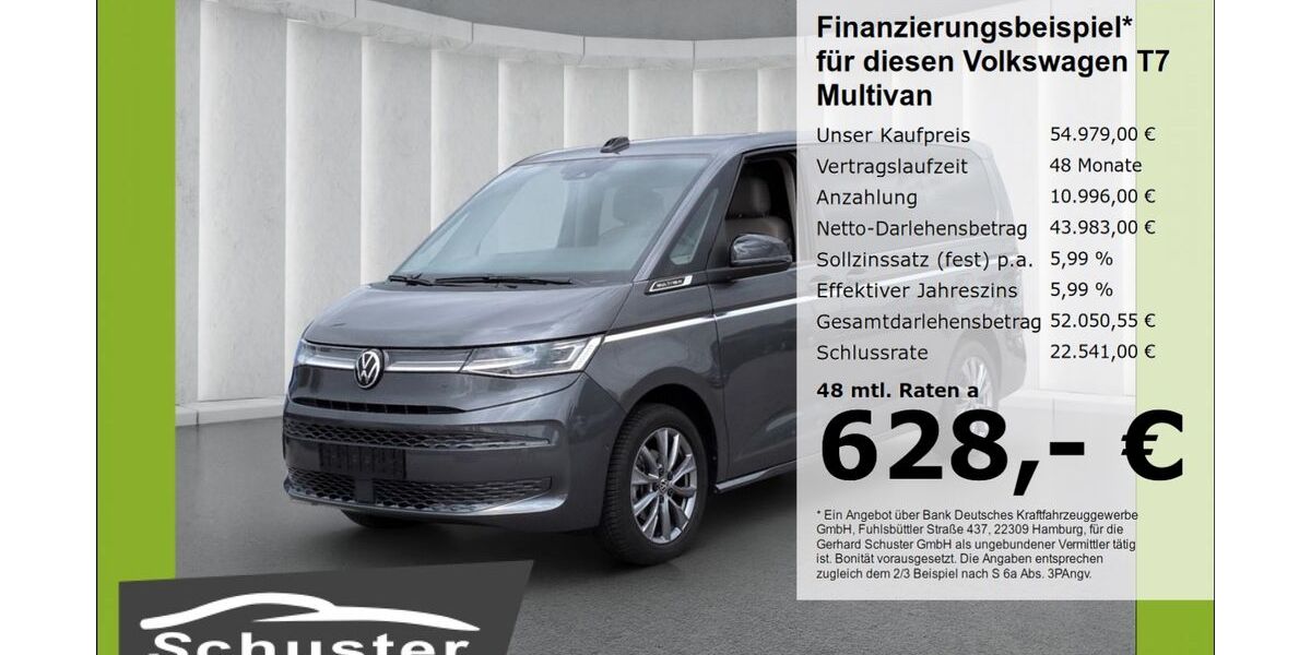 VW T7 Multivan 24.558 km 54.979 &euro; Ruhstorf 94099