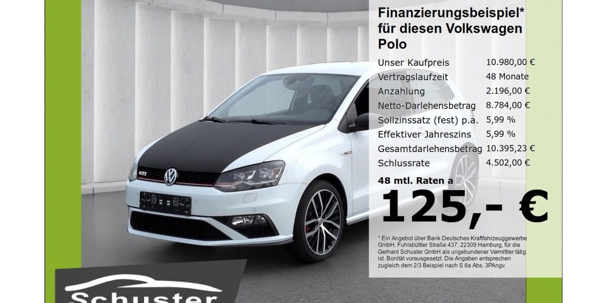 VW Polo 126.210 km 10.980 &euro; Ruhstorf 94099