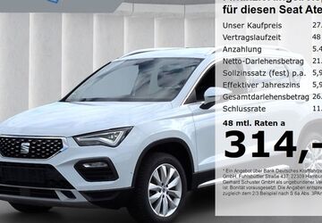 Seat Ateca 23.502 km 27.479 &euro; Ruhstorf 94099