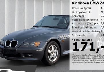 BMW Z3 89.218 km 14.980 &euro; Ruhstorf 94099