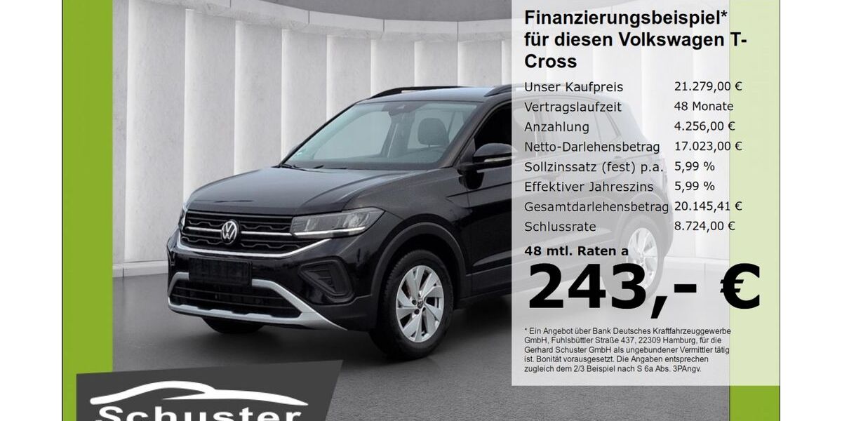 VW T-Cross 3.201 km 20.980 &euro; Ruhstorf 94099