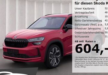 Skoda Kodiaq 1.891 km 52.380 &euro; Ruhstorf 94099