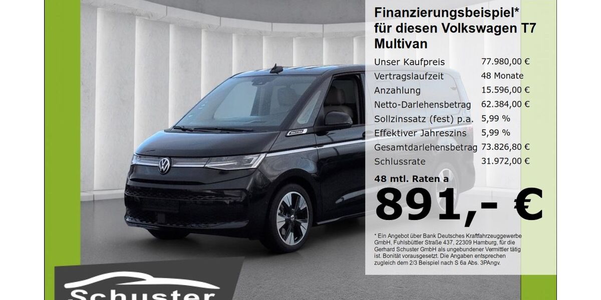 VW T7 Multivan 14.785 km 77.980 &euro; Ruhstorf 94099